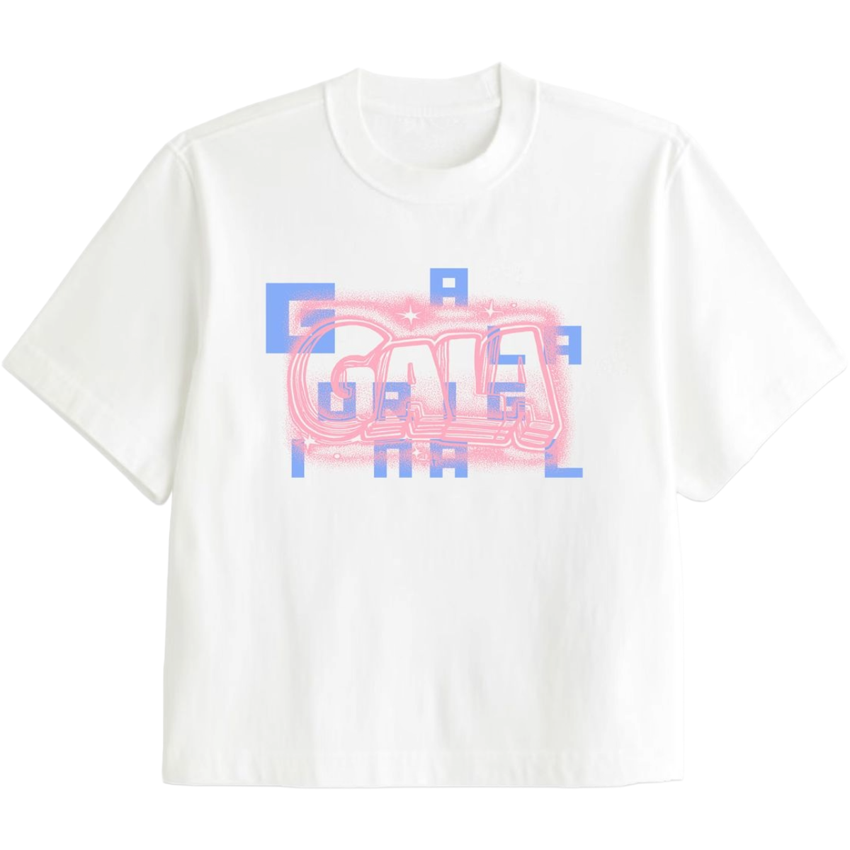 GALA 'FLASH' SS TEE (WHT)