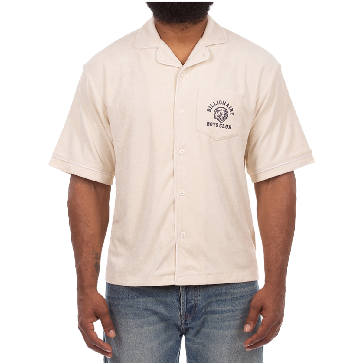 BB 'ROAM' SS BUTTON UP (CRM)