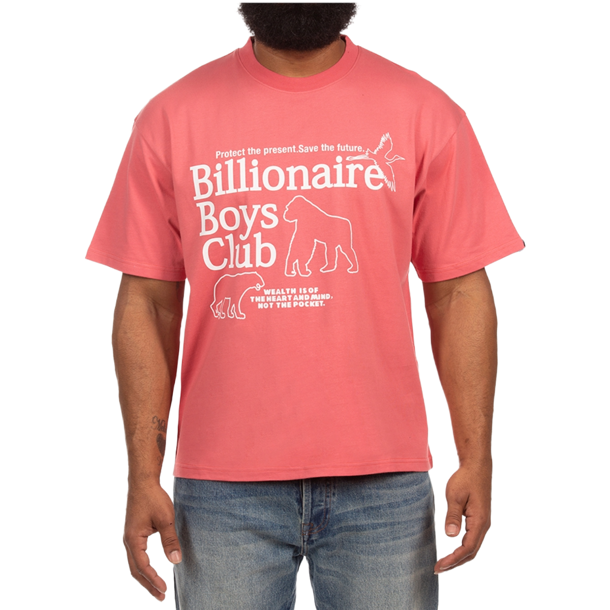 BB 'SHOEBILL' SS TEE (ROSE)