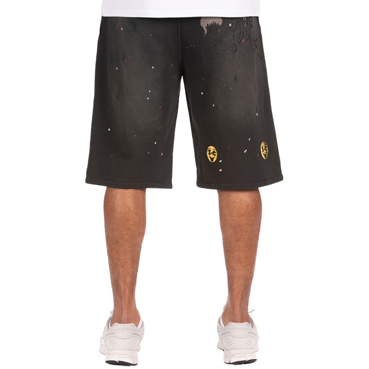 IC 'MILK SHAKE' TERRY SHORTS (BLK)