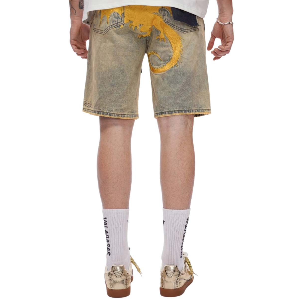 VALABASAS 'KUROTO' DENIM SHORTS (VTG WASH)