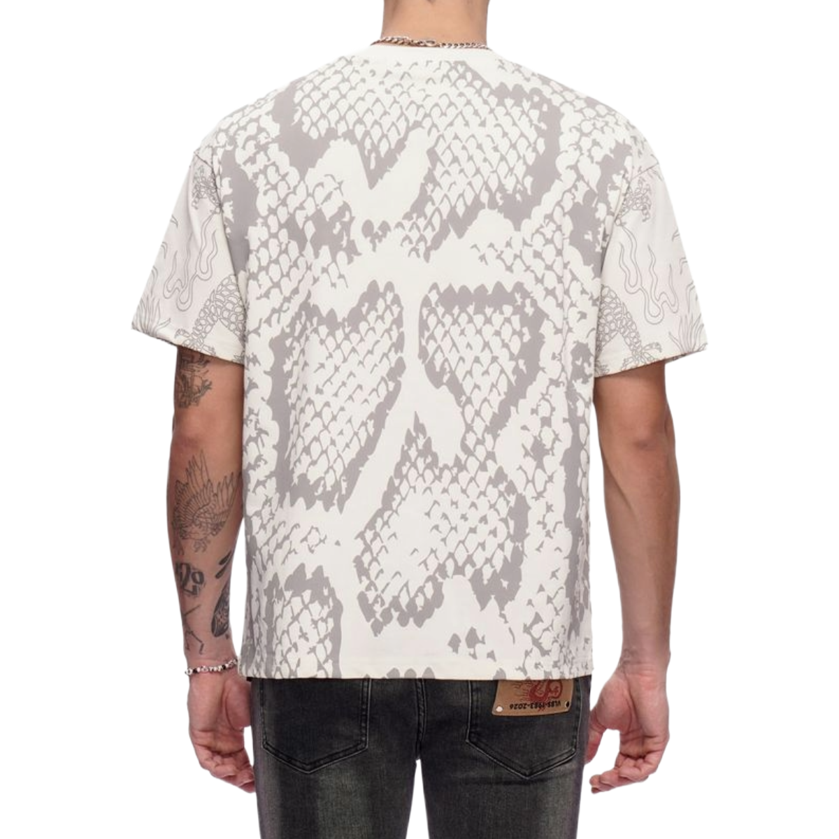 VALABASAS 'SERPENT FADE' SS TEE (WHT)