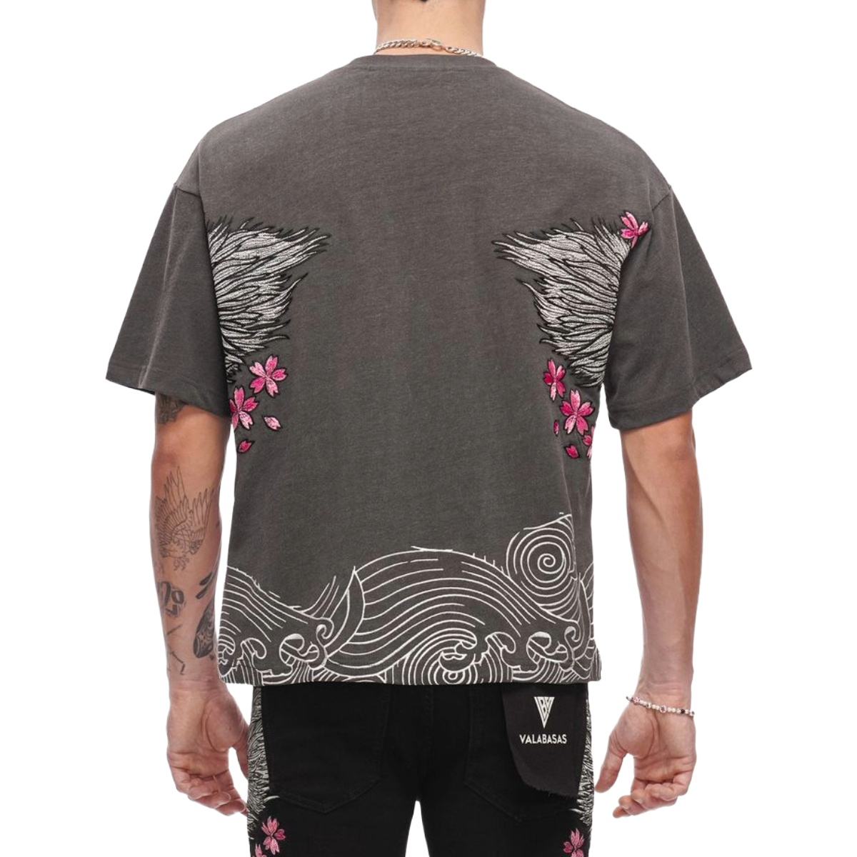 VALABASAS 'IKARI' SS TEE (BLK WASH)