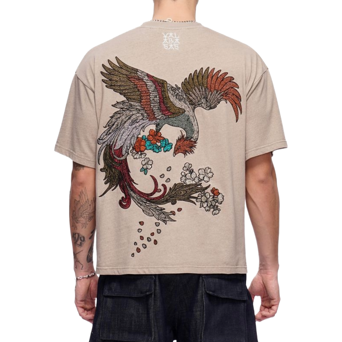 VALABASAS 'EAGLE' SS TEE (KHAKI)