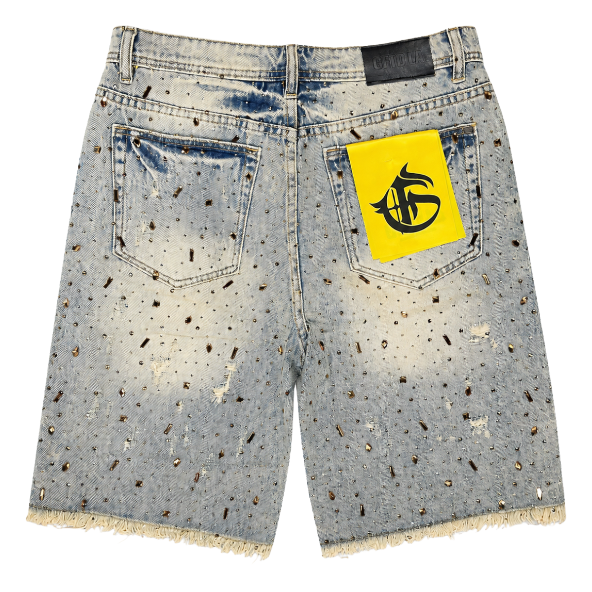 GFTD 'ETERNITY' DENIM SHORTS (BLUE)