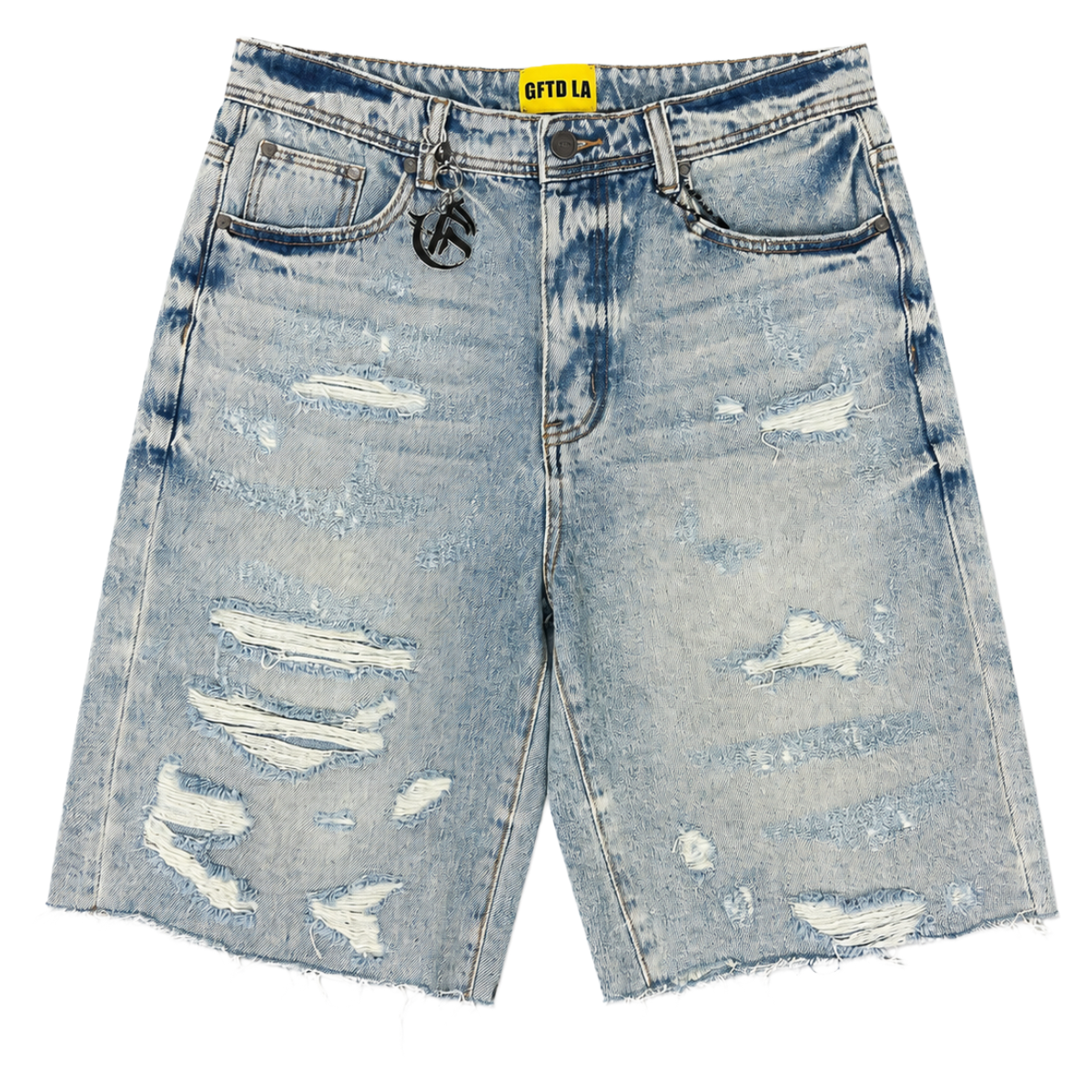 GFTD 'ALLEN' DENIM SHORTS (BLUE)