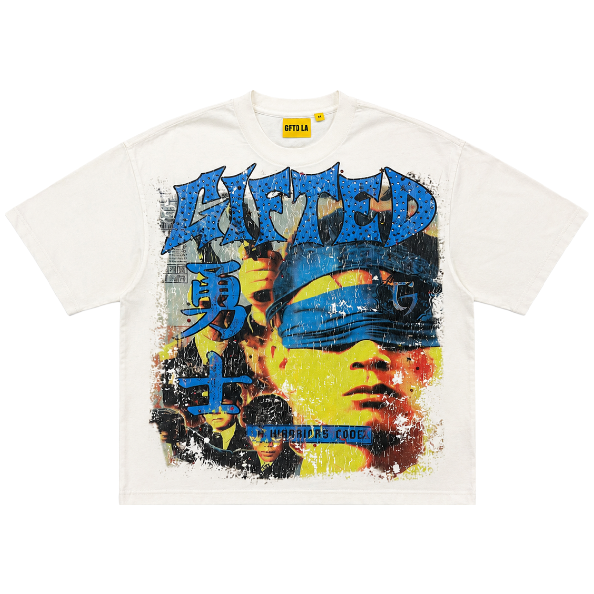 GFTD 'WARRIORS CODE' SS TEE (WHT)