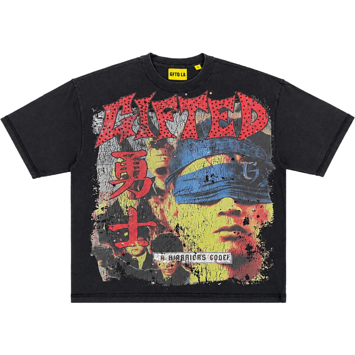 GFTD 'WARRIORS CODE' SS TEE (BLK)