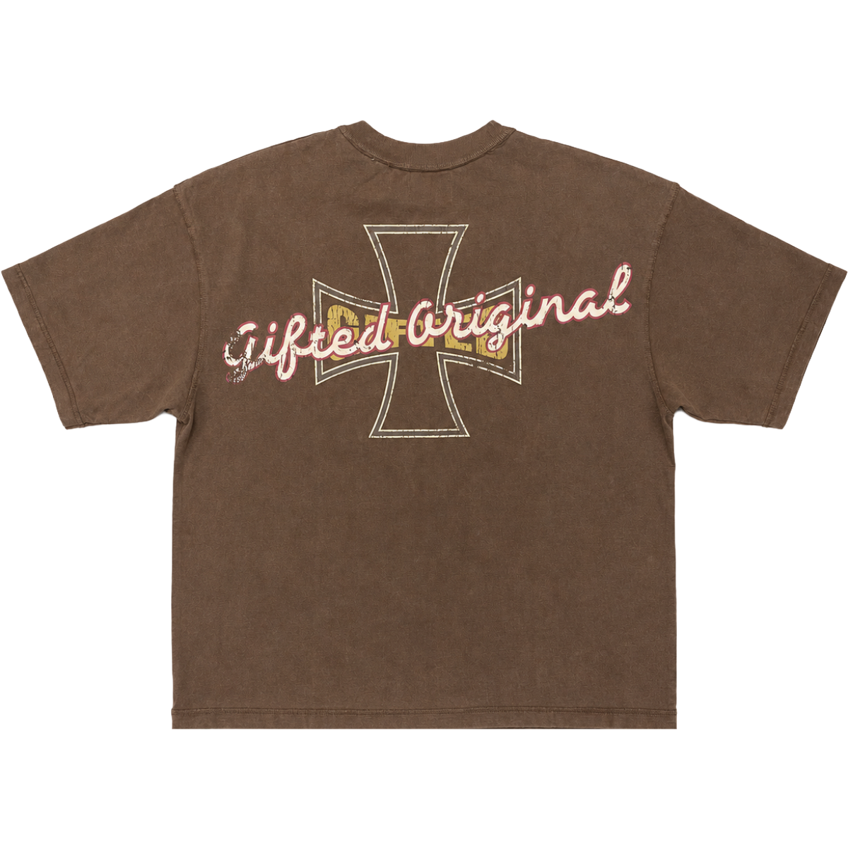 GFTD 'LOVE RETURNS' SS TEE (BRWN)