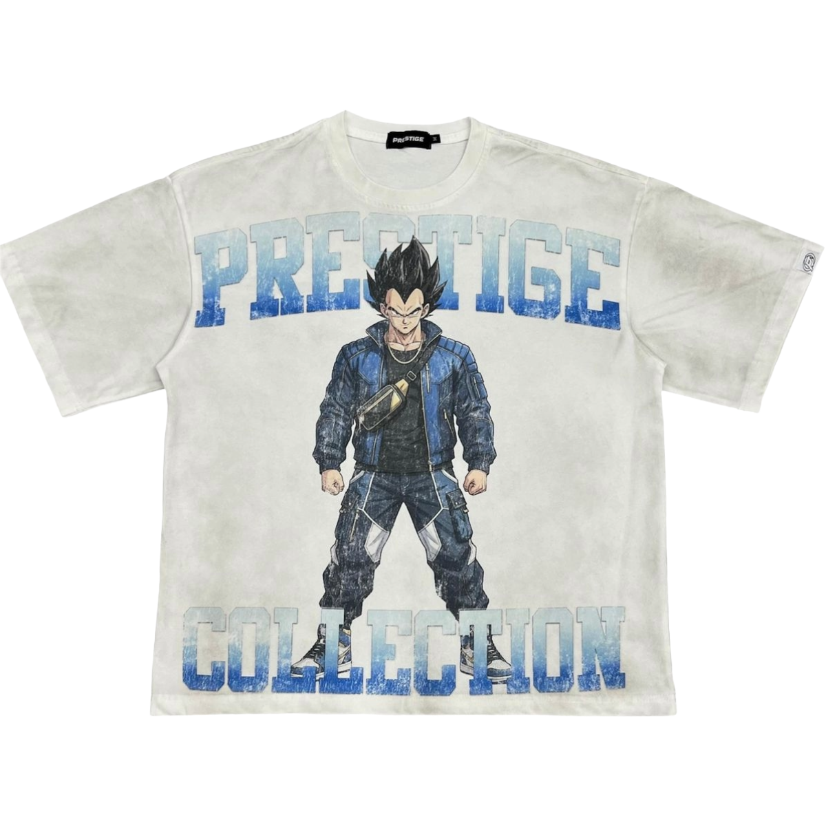 PRESTIGE 'DRIPPY VAGETA' SS TEE (WHT)