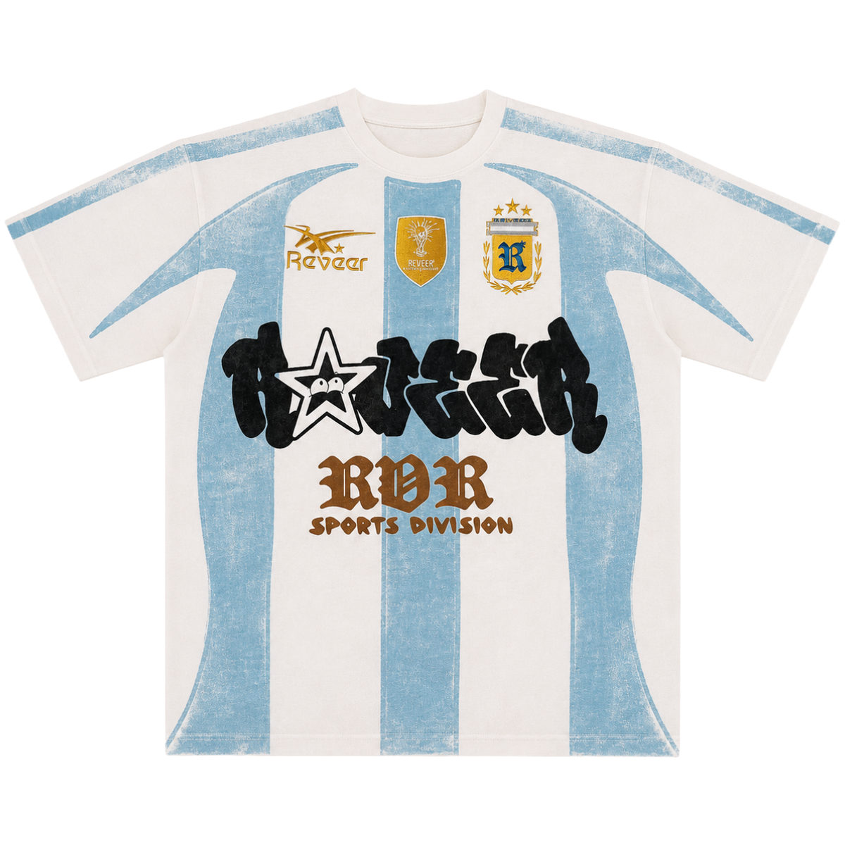 REVEER 'LA DIEZ' SS TEE (WHT)