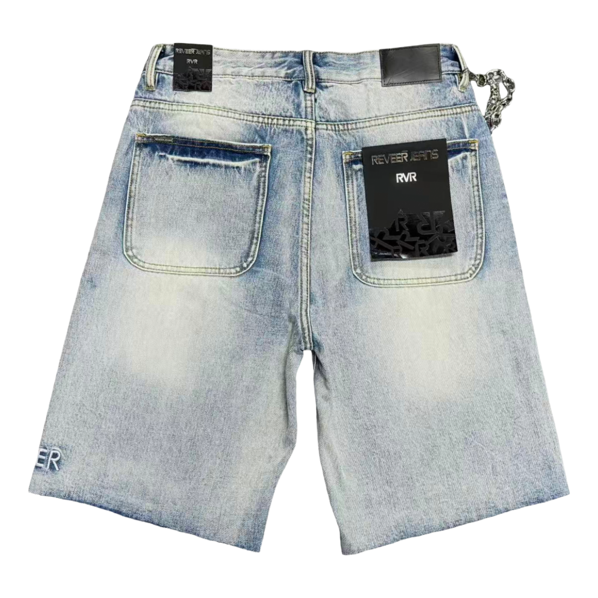 REVEER 'CORE' DENIM SHORTS (ICE BLUE)