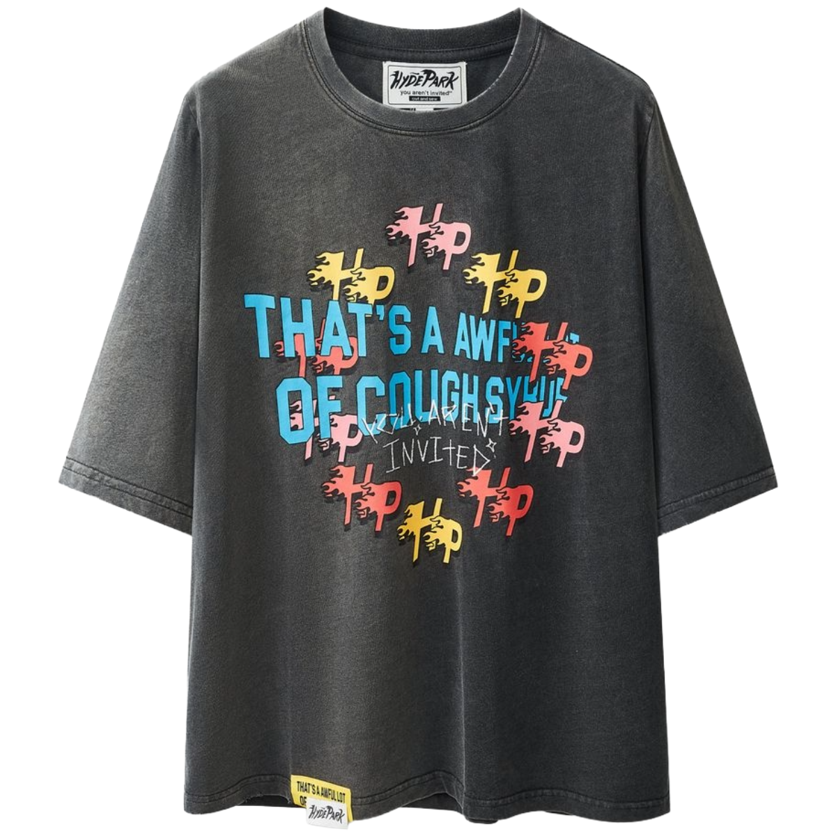 HP BLACK 'COLORFUL' TEE (ALOCS X HP)