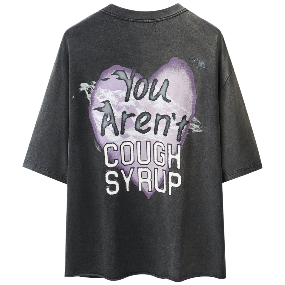HP BLACK 'COUGH SYRUP MOTOR RACER' TEE (ALOCS X HP)