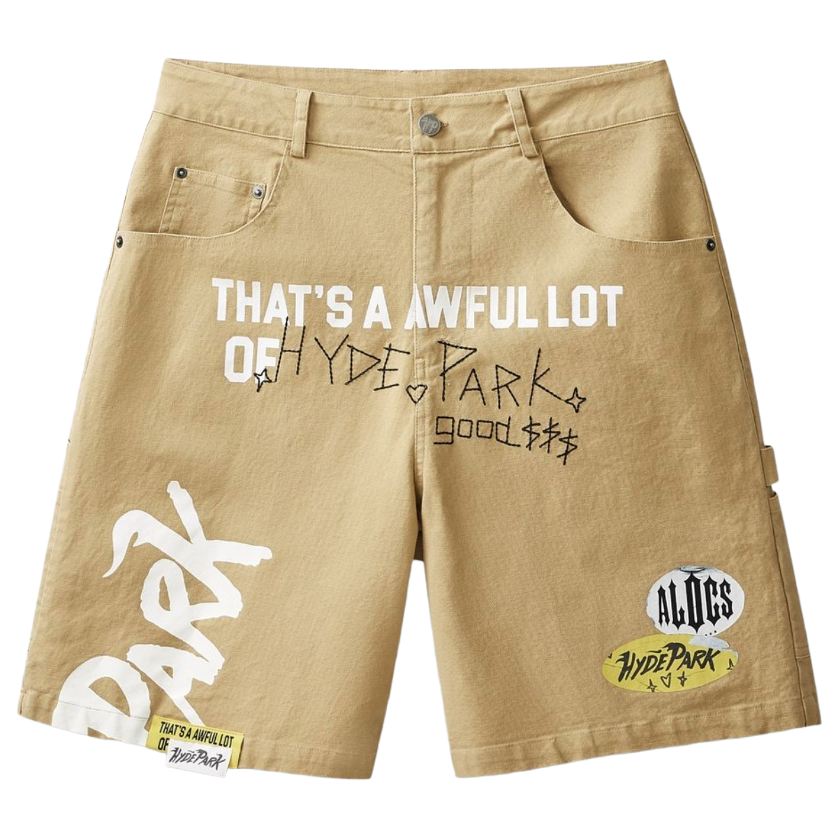HP KHAKI CARPENTER WORK WEAR SHORTS (ALOCS X HP)