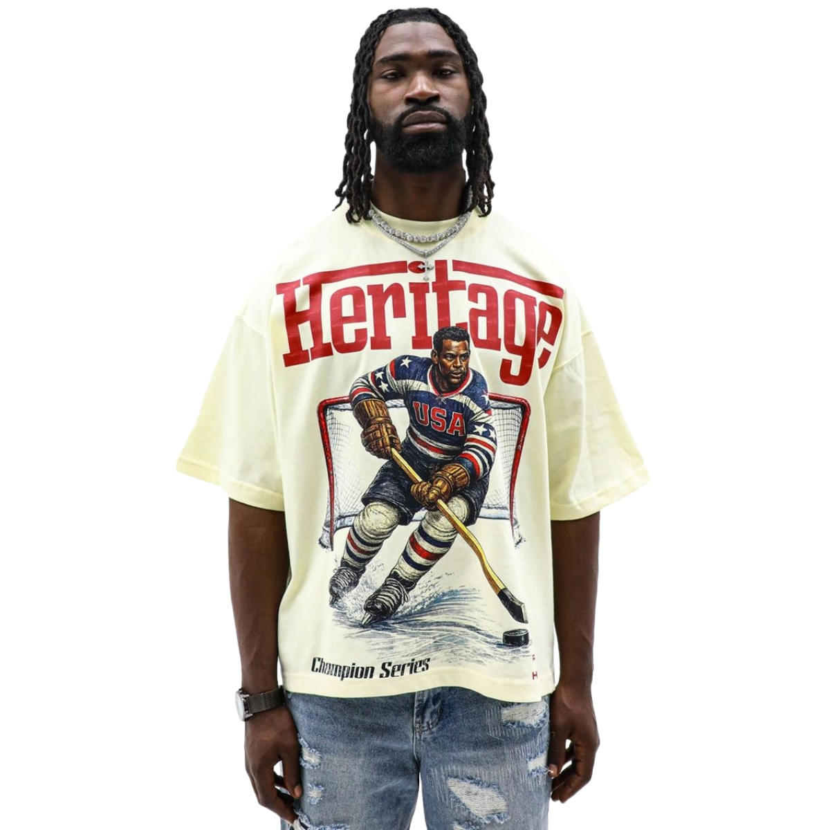 HD 'ICE GUARDIAN' SS TEE (CRM)