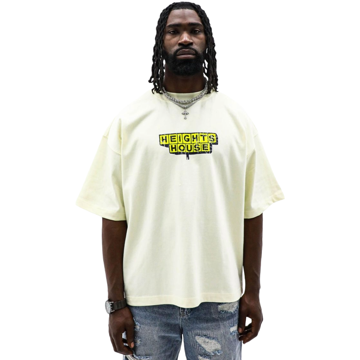 HD 'HERITAGE HOUSE' SS TEE (CRM)