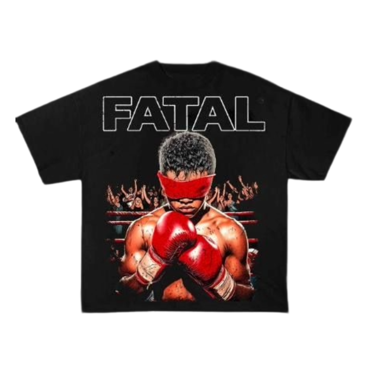 SD 'FATAL' SS TEE (BLK/RED)