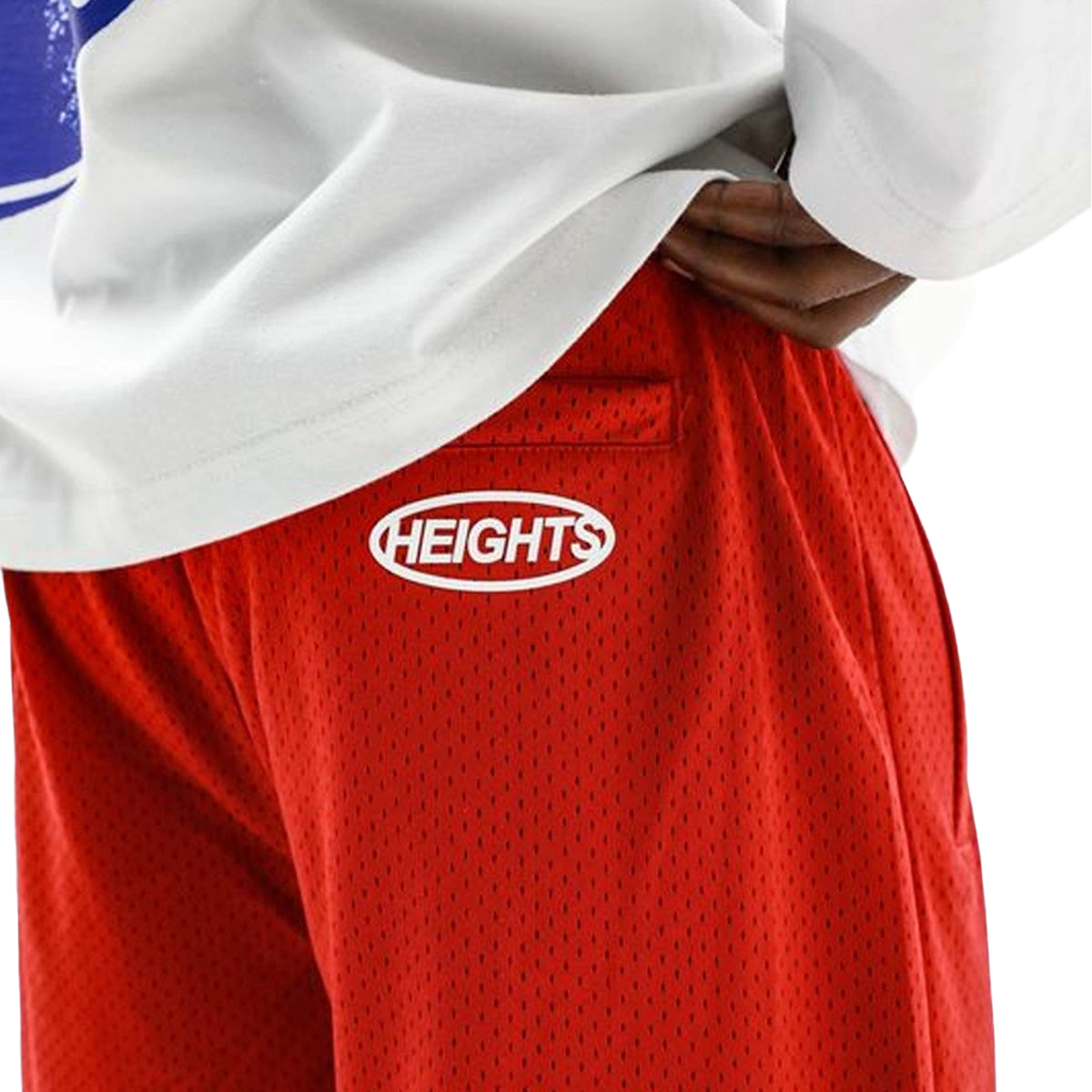 HD 'FLAME' MESH SHORTS (RED)