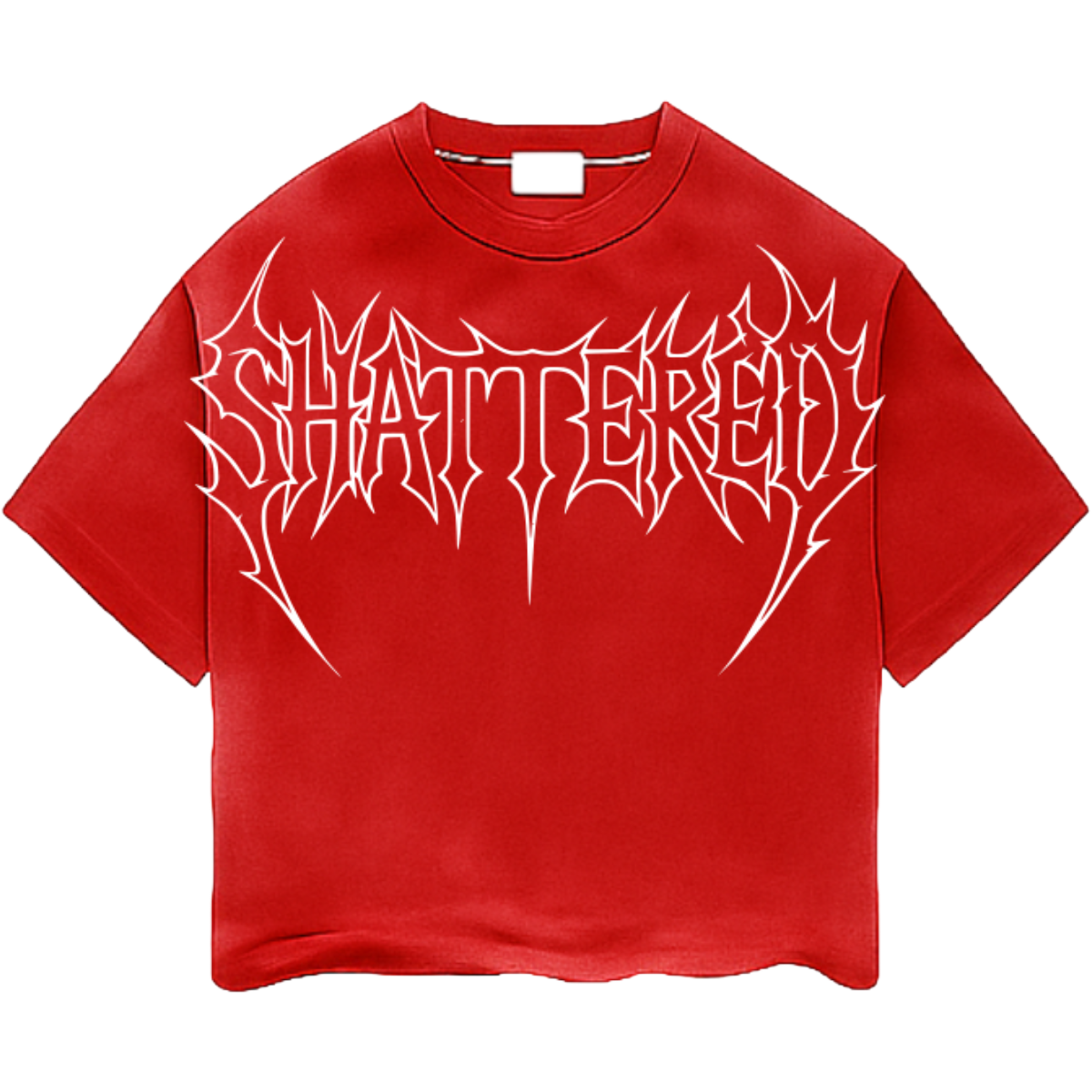 SH 'SHATTERED LOGO' SS TEE (RED)