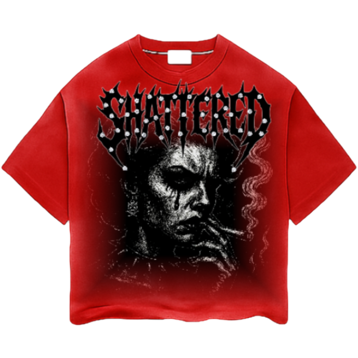 SH 'ANXIETY' SS TEE (RED)