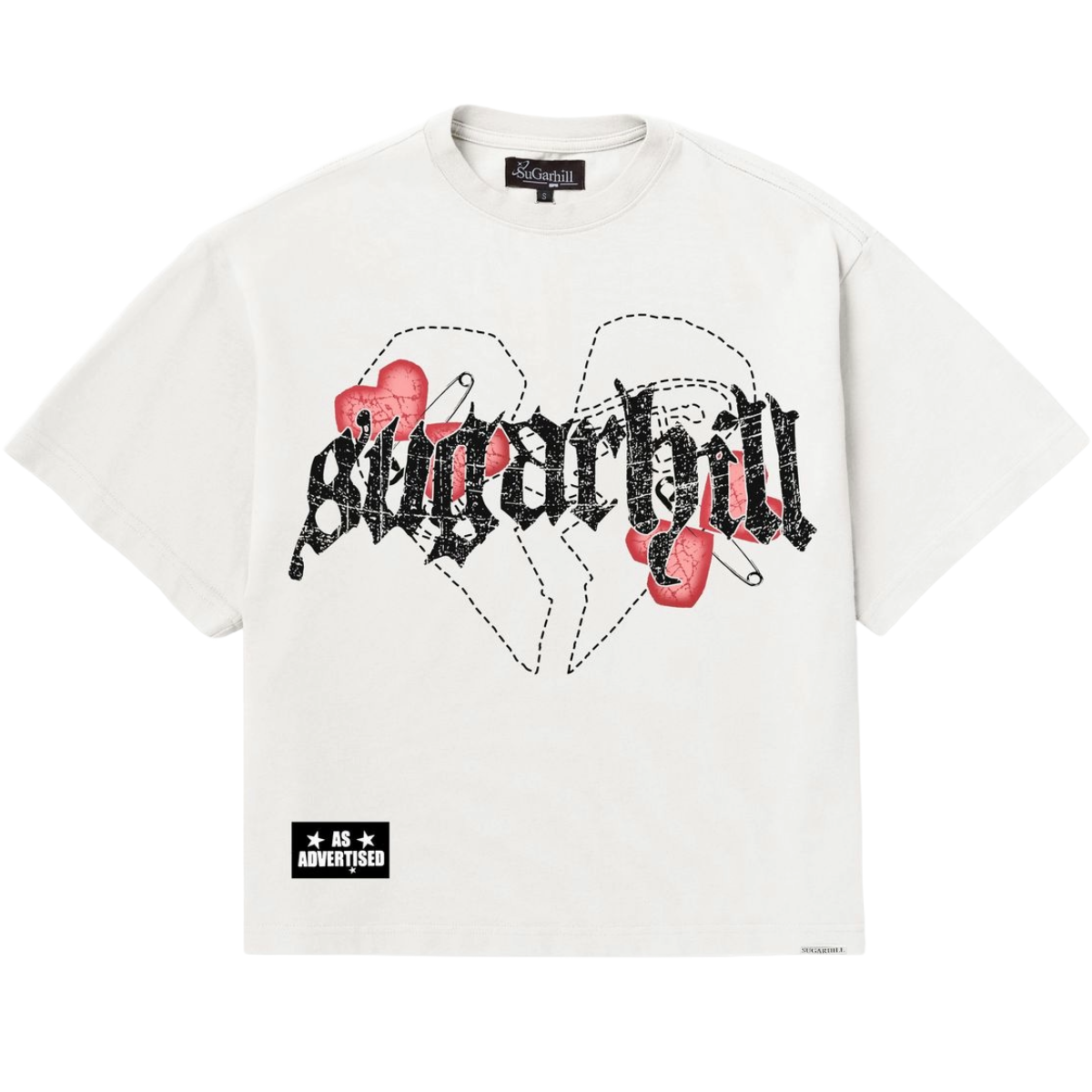 SH 'LOVERBOY' SS TEE (WHT)
