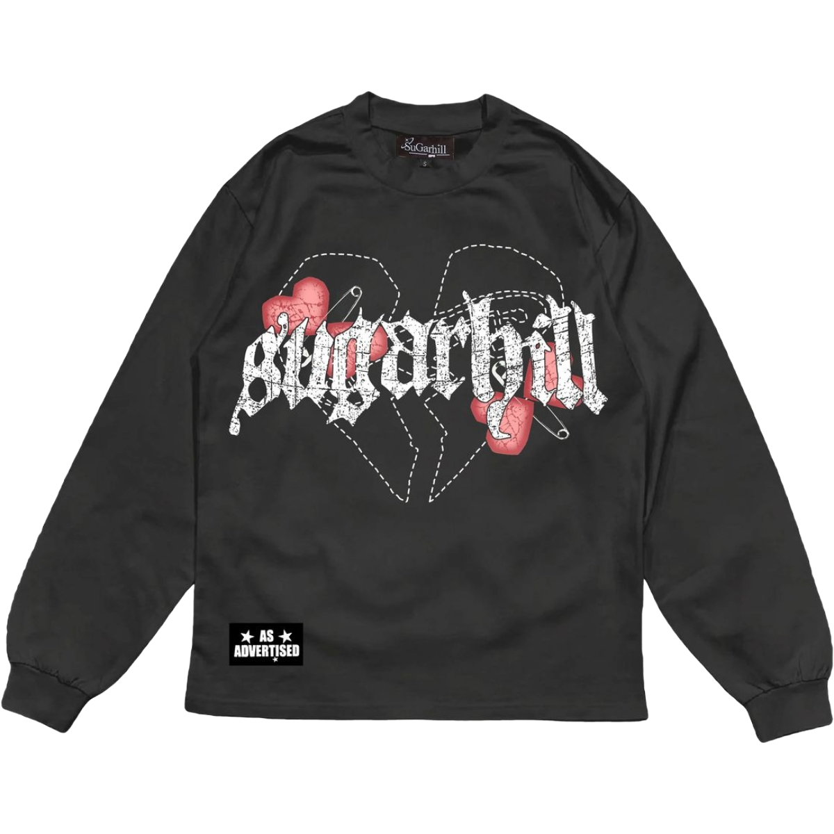 SH 'LOVERBOY' LS SHIRT (BLK)