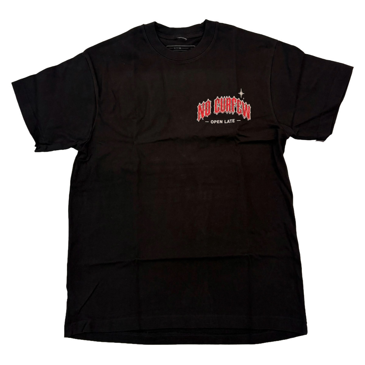 NC 'GET RICH' SS TEE (BLK)