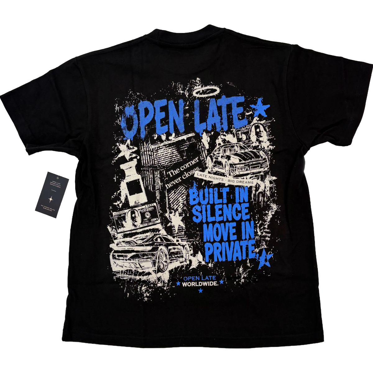 NC 'BUILT IN SILENCE' SS TEE (BLK)
