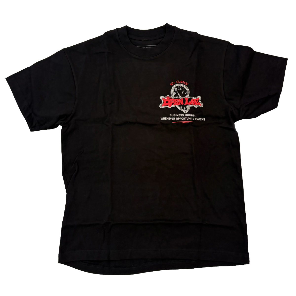 NC 'MONEY DON'T SLEEP' SS TEE (BLK)