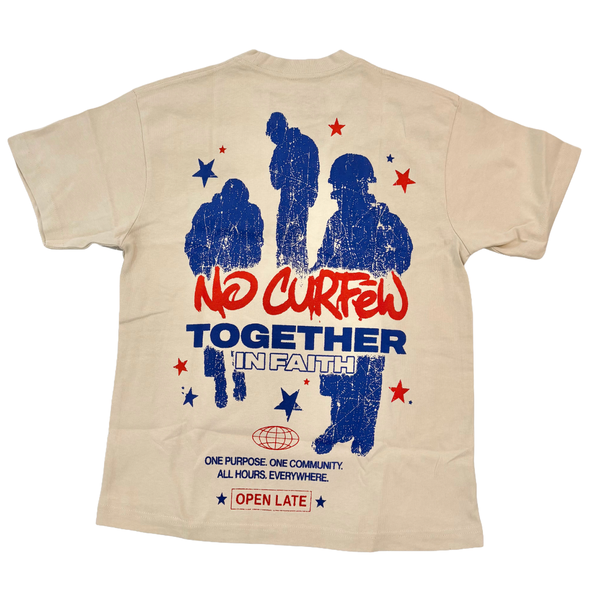 NC 'TOGETHER IN FAITH' SS TEE (TAN)