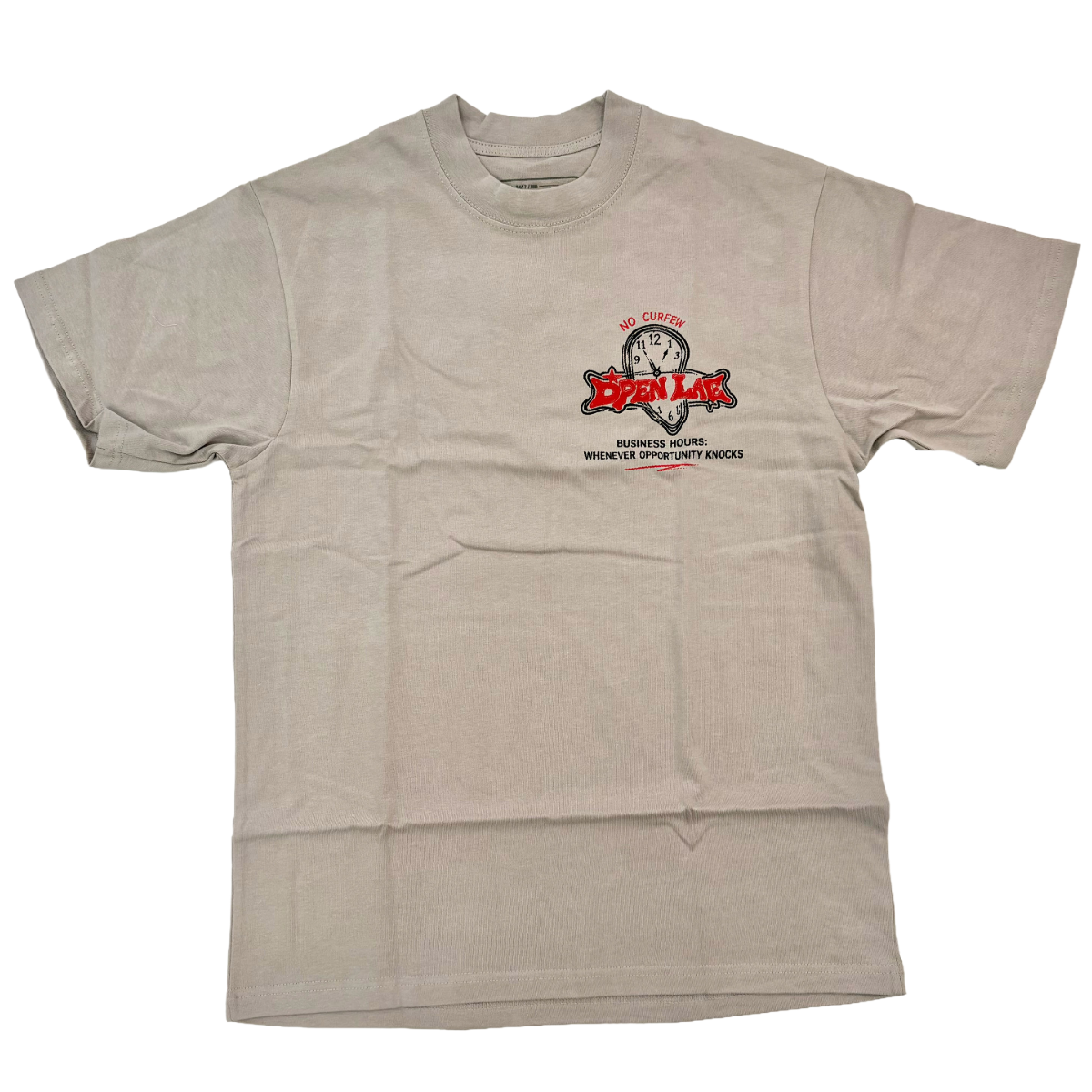 NC 'MONEY DON'T SLEEP' SS TEE (GRY)