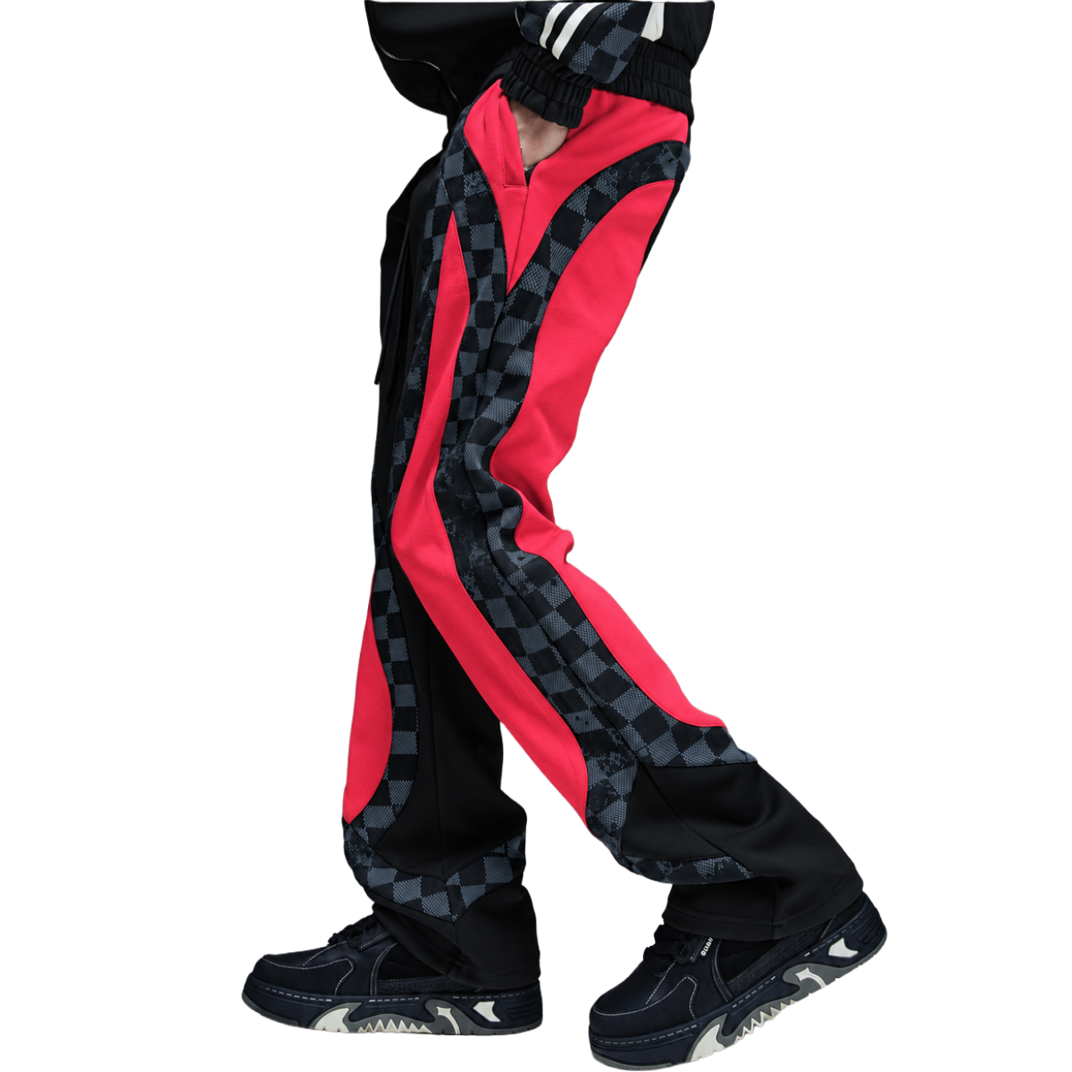 GUAPI 'GRAND PRIX' TRACK PANT (OBSDN BLK)