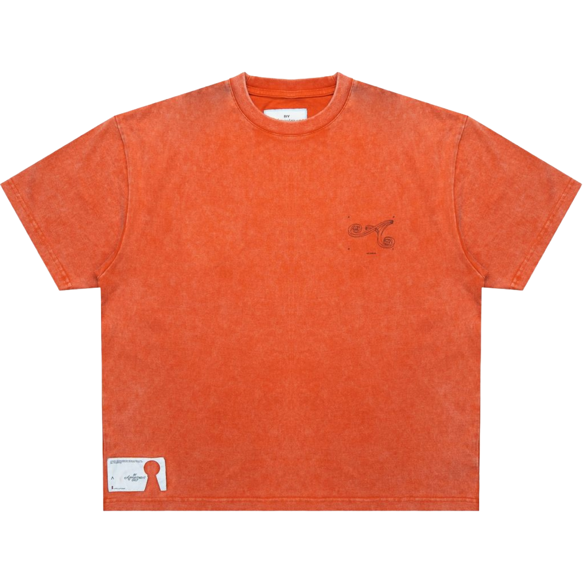 BAO 'SPATIAL AWARENESS' SS TEE (ORNG)