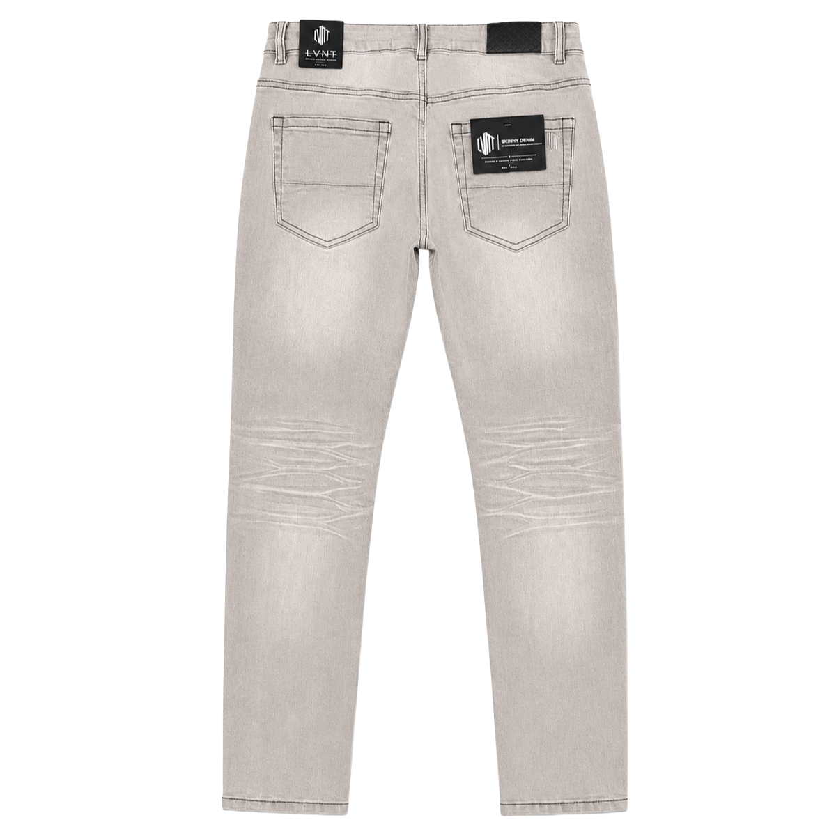 LVNT "ICE GREY" SKINNY DENIM