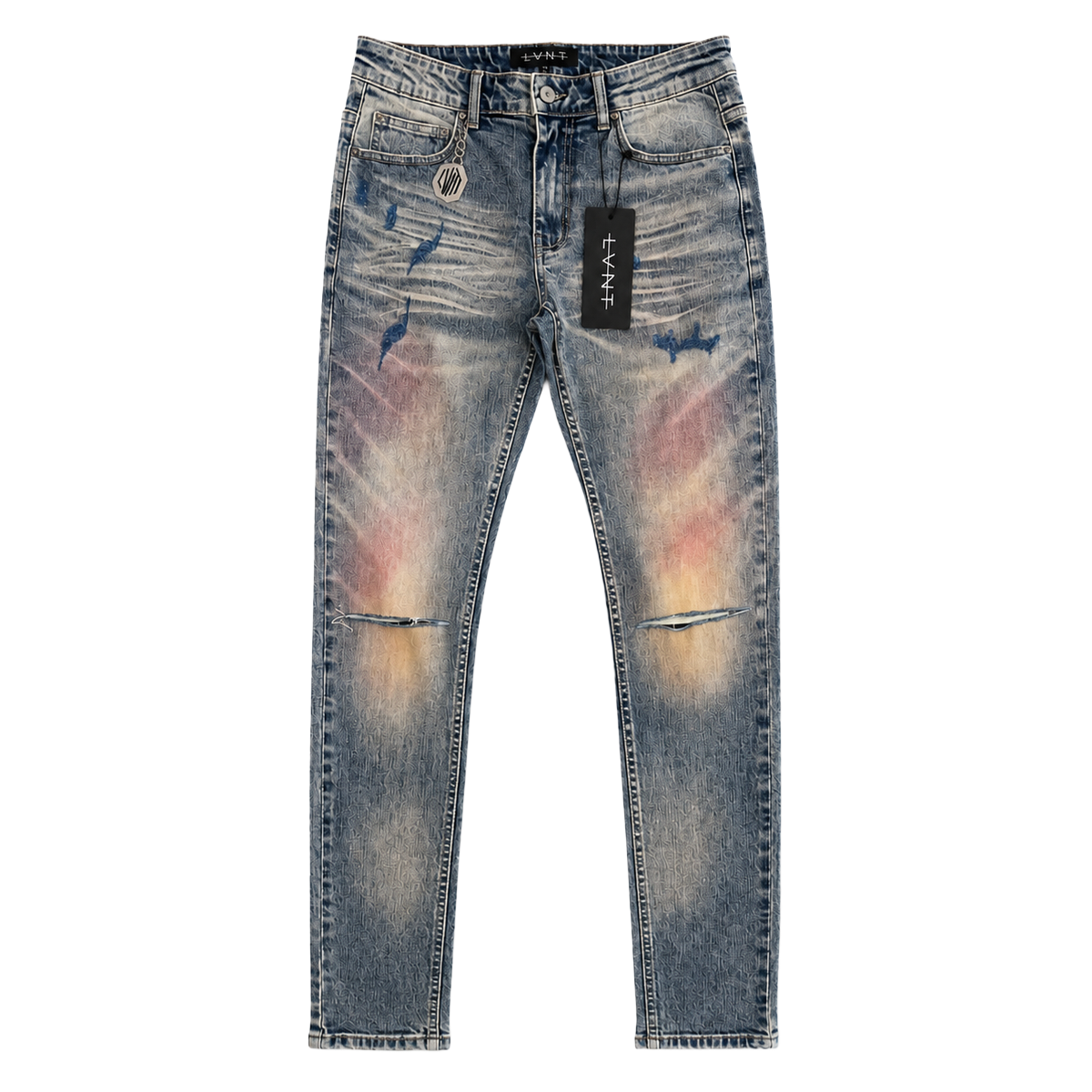 LVNT "VINTAGE RED" SKINNY DENIM