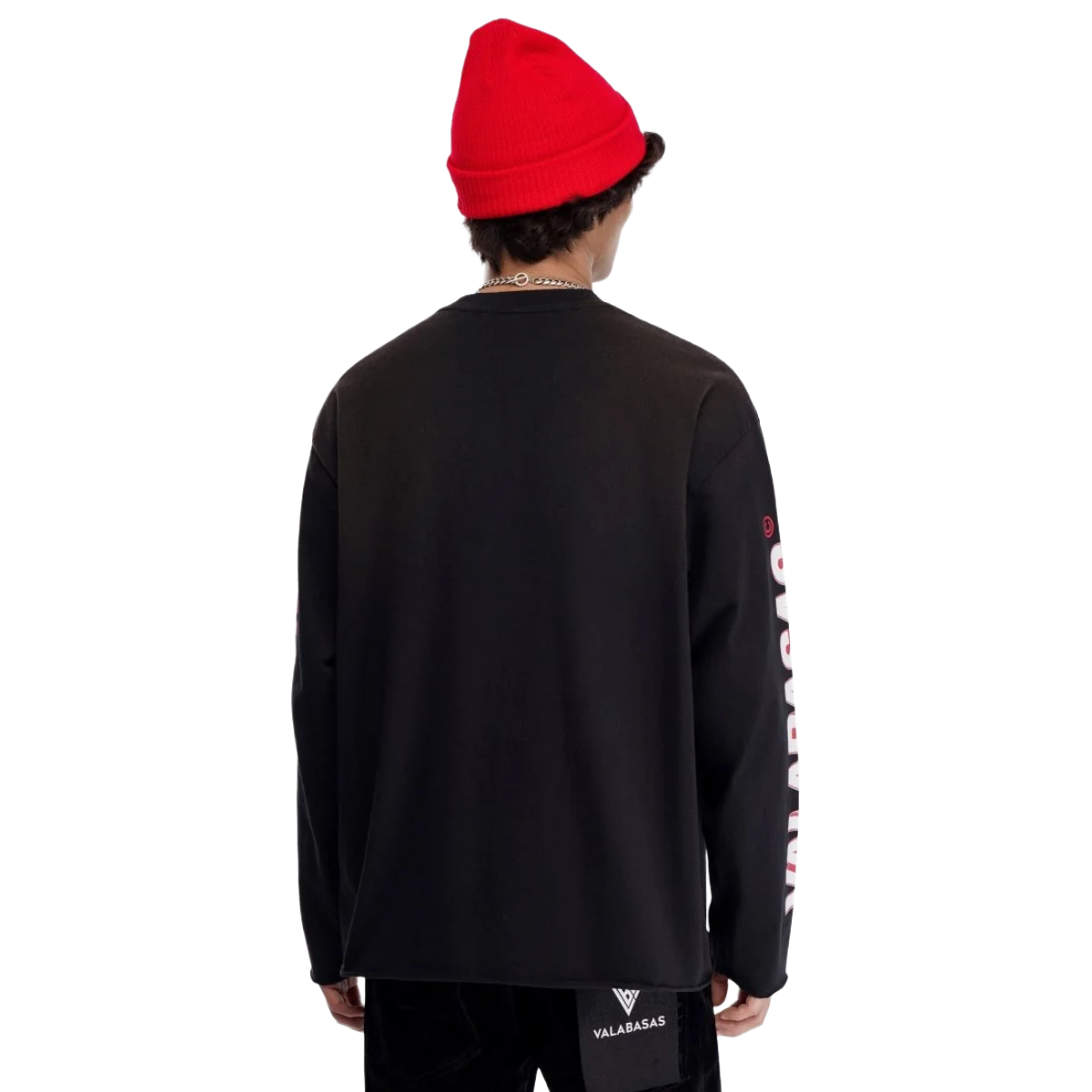 VALABASAS 'MUMMY' LS TEE (VTG BLK)