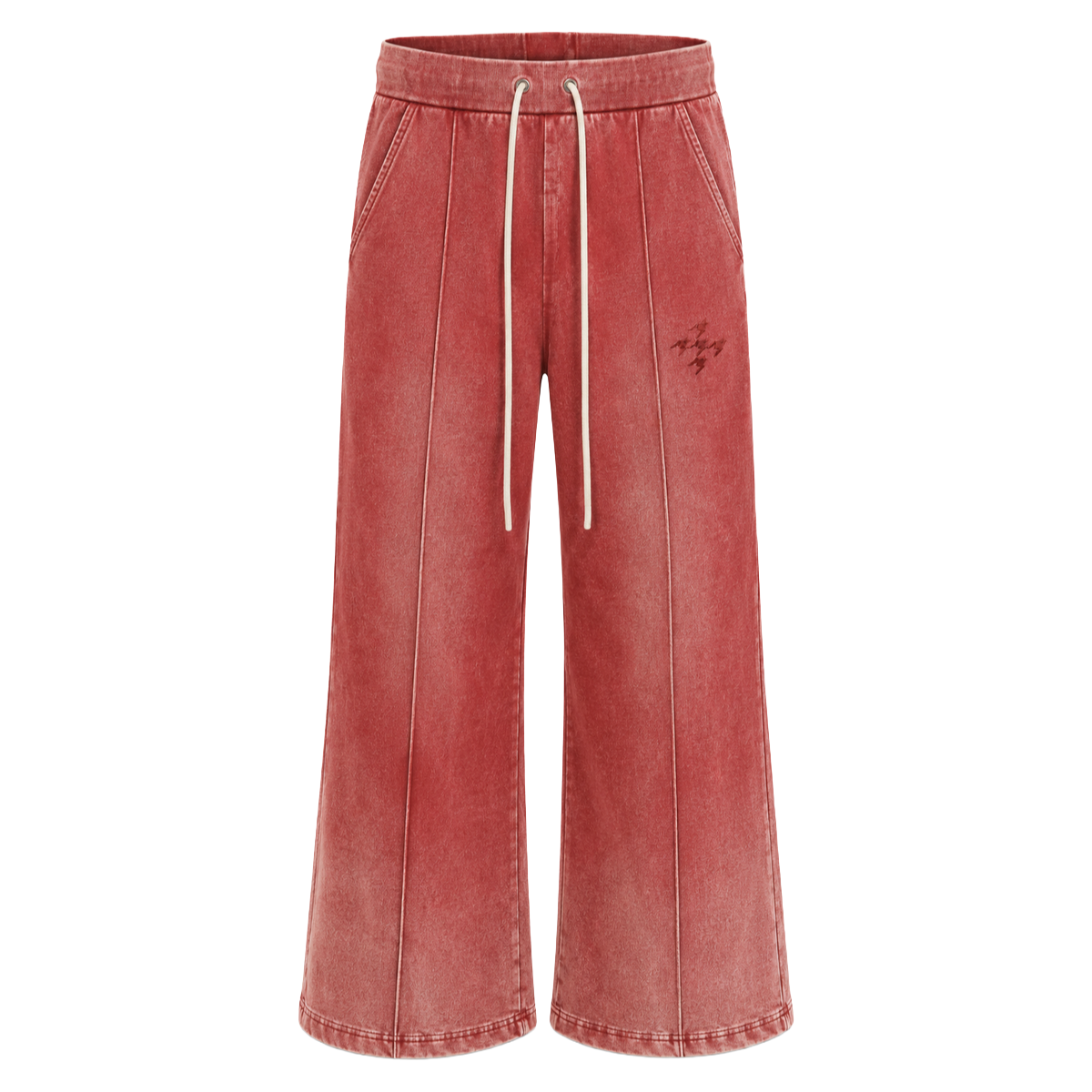 FR 'SUNDAY SERVICE' FLARE BOTTOMS (RED)