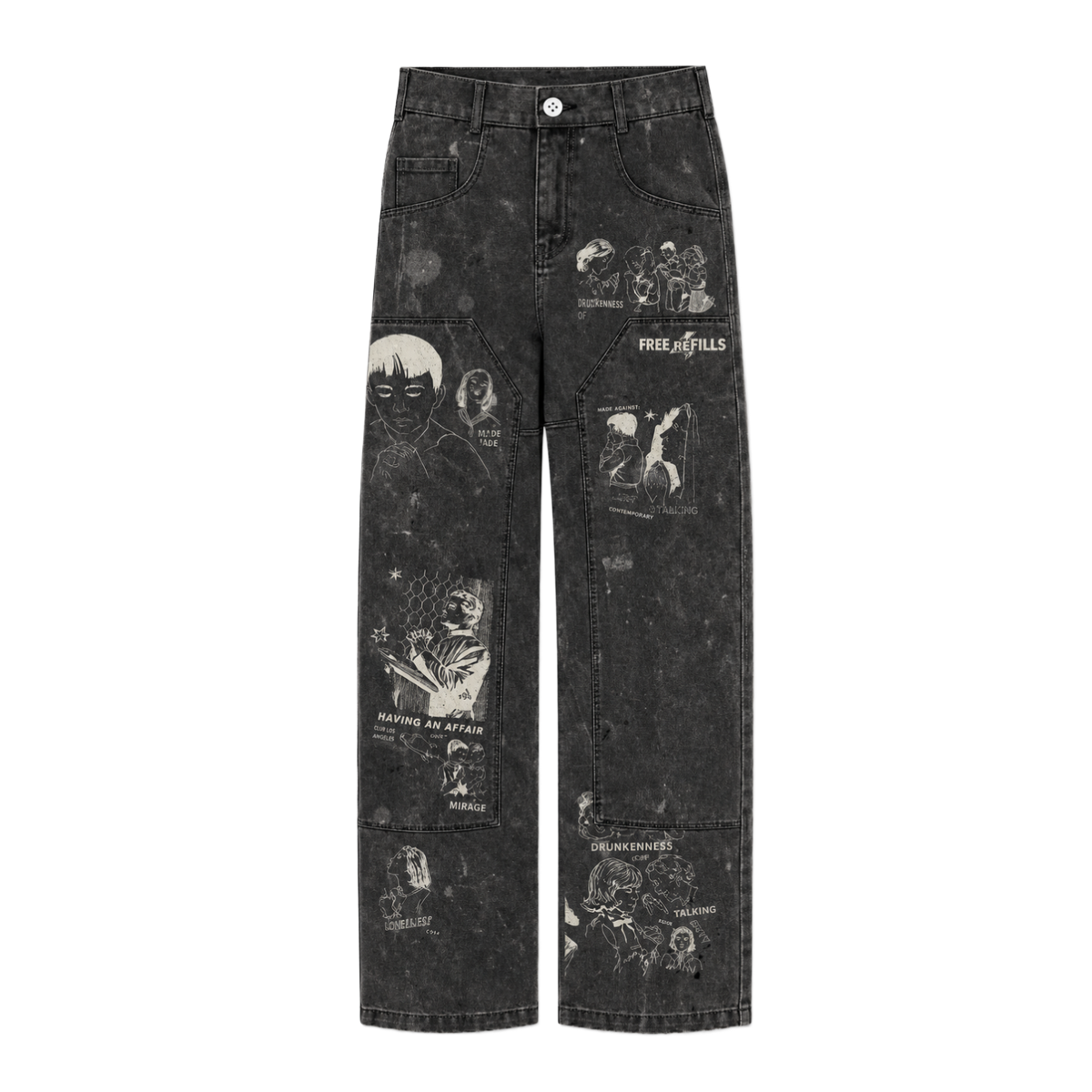 FR 'MIRACLE' PANTS (BLK)