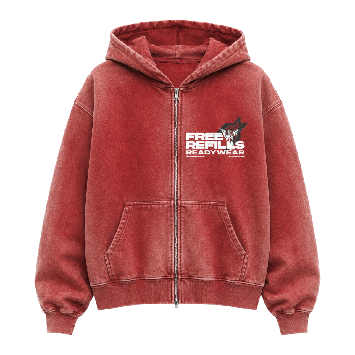 FR 'SUNDAY SERVICE' HOODIE (RED)