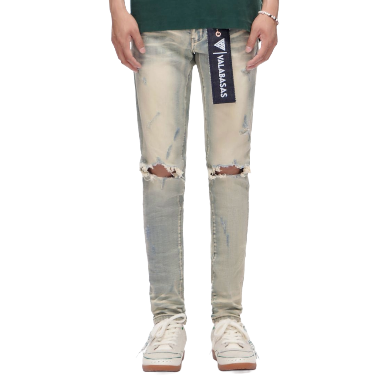 VALABASAS 'STAB' SKINNY DENIM (VTG WASH)
