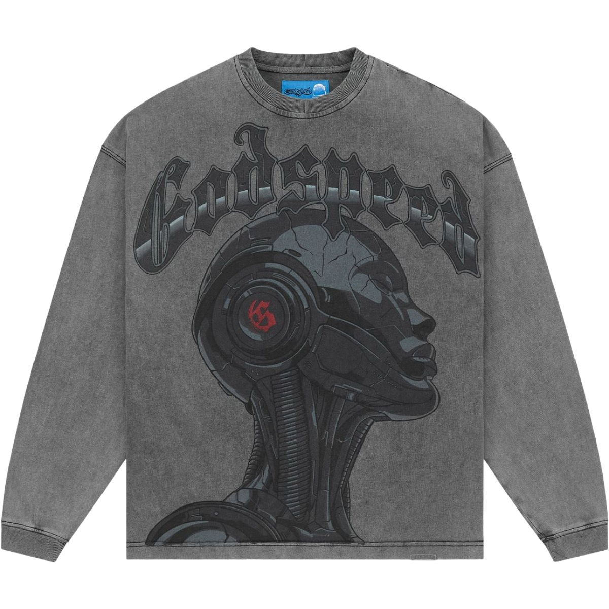 GODPSEED 'ALEXA' LS TEE (GRY)