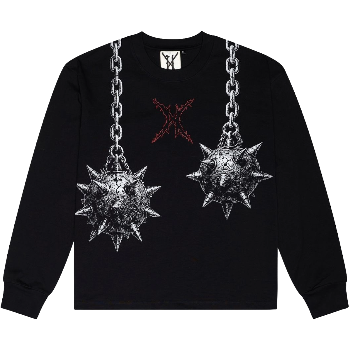 XHOSTILE 'DEATH SENTENCE' LS TEE (BLK)
