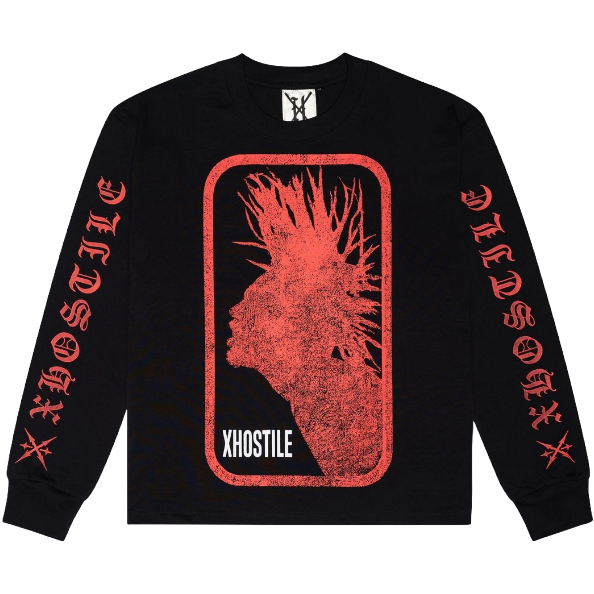 XHOSTILE 'RENEGADE' LS TEE (BLK)