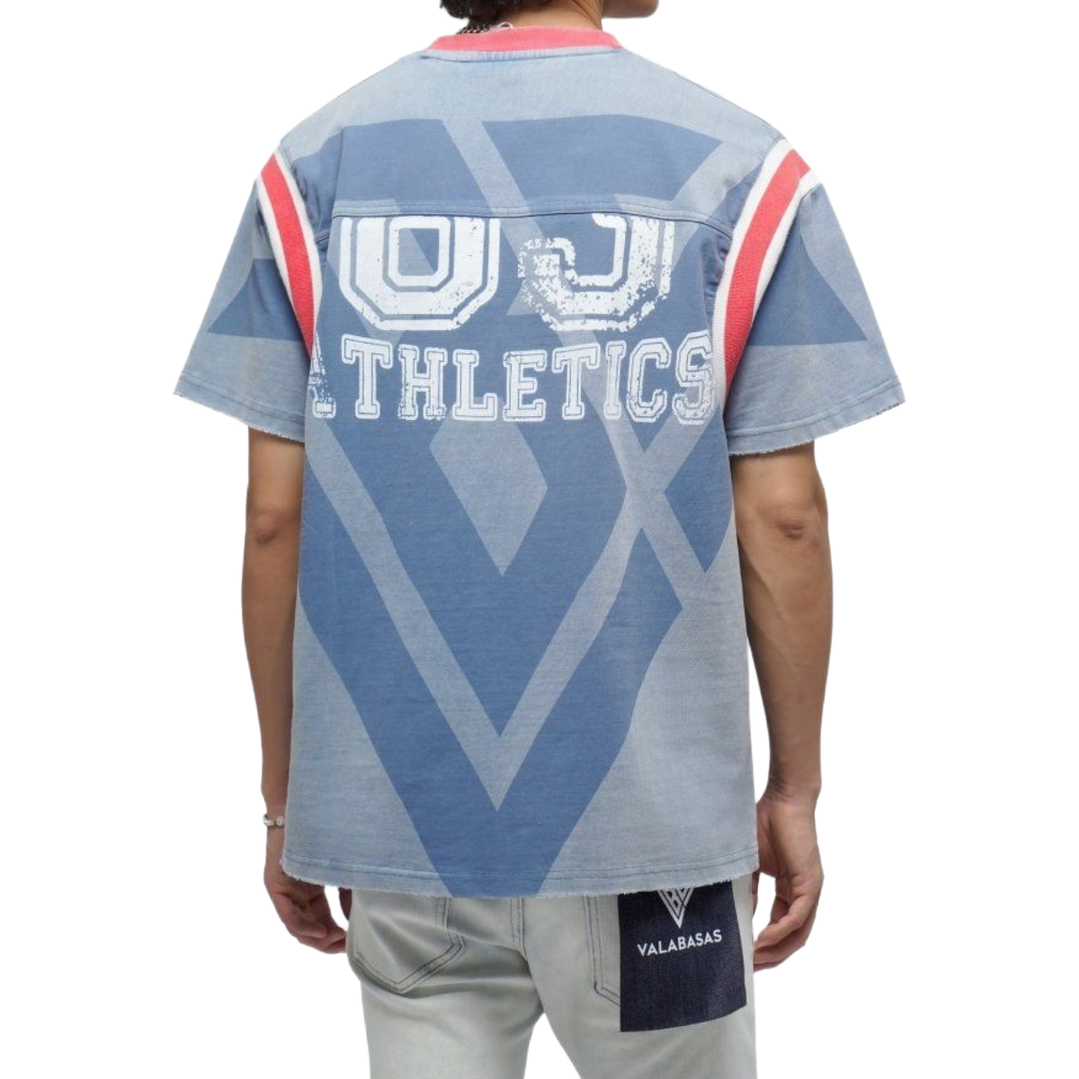 VALABASAS 'ATHLETICS' SS TEE (VTG BLU)