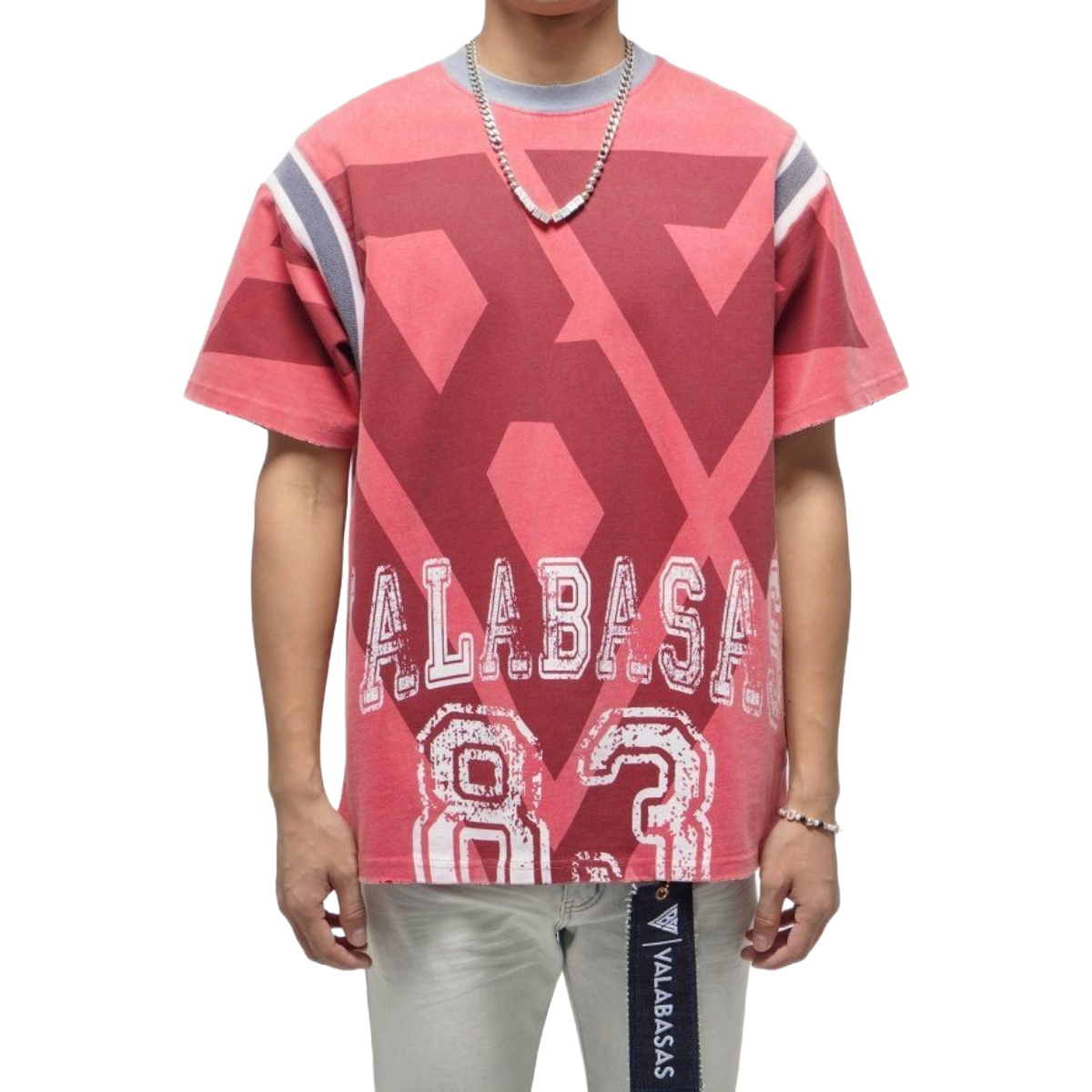 VALABASAS 'ATHLETICS' SS TEE (VTG RED)