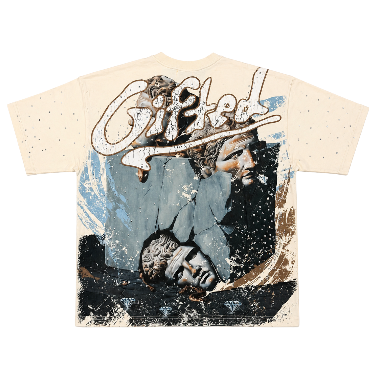 GFTD 'MIRAGE' SS TEE (CRM)