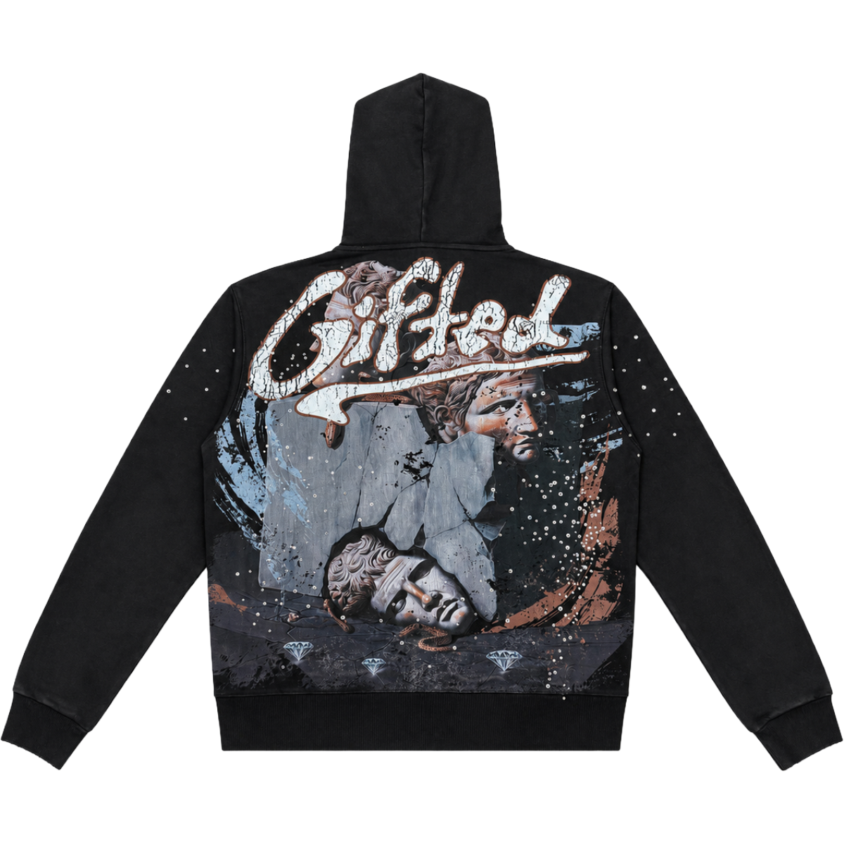 GFTD 'MIRAGE' HOODIE (BLK)