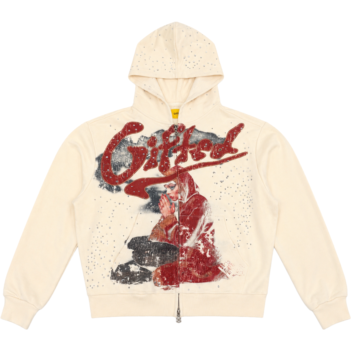 GFTD 'SPIRIT' HOODIE (CRM)