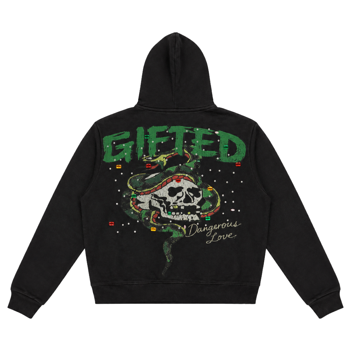 GFTD 'DANGEROUS LOVE' HOODIE (BLK)
